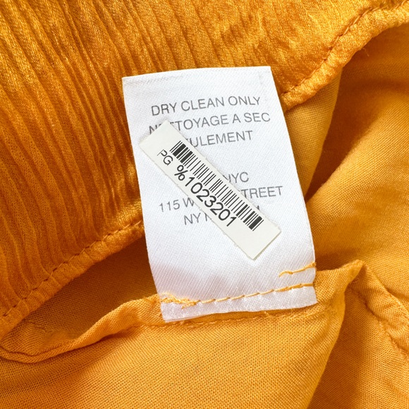 CAMI NYC • The Racer Crinkle Lace Trimsilk Tank Top In Honey - Picture 12 of 12